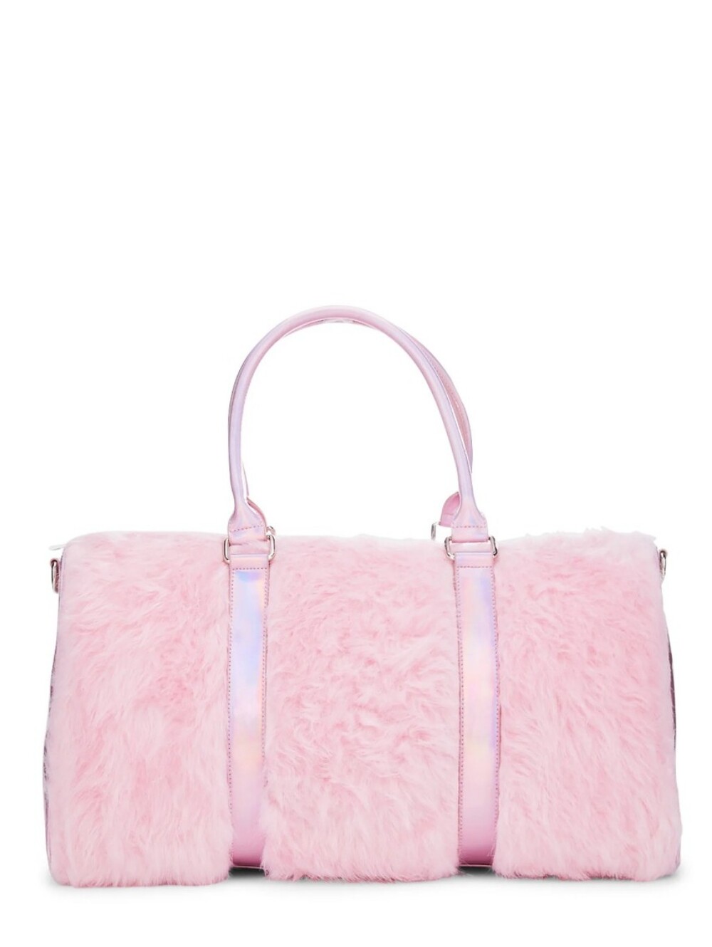 Sugar Thrillz Pink Shagadelic Weekender with Iridescent Straps